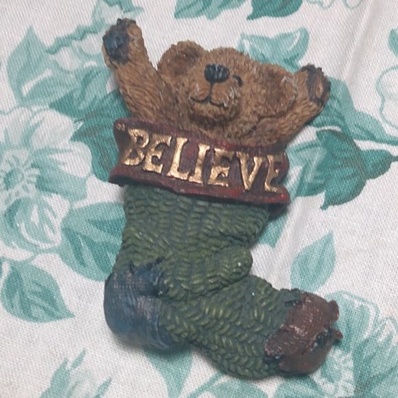 🌲Believe Bear Pin - Picture 1 of 3